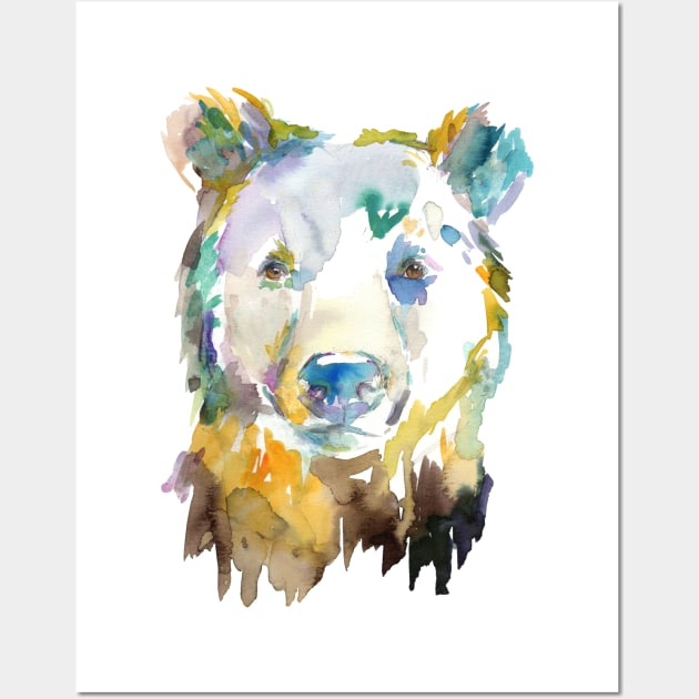 Watercolor Bear Wall Art by Jess Buhman Art 